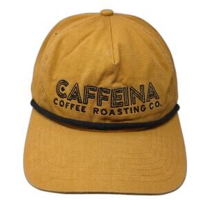 Caffeina Coffee Roasting Co. Snapback 5 Panel Brown One Size Big Accessories